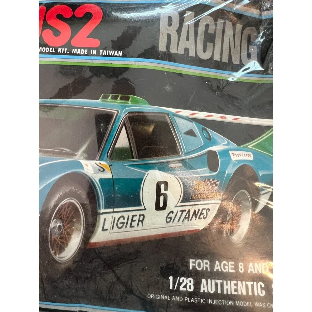 BLUETANK LIGIER‎ JS2 RACING Motor Powered 1/28  TK-8811 Series No. 11  Vintage